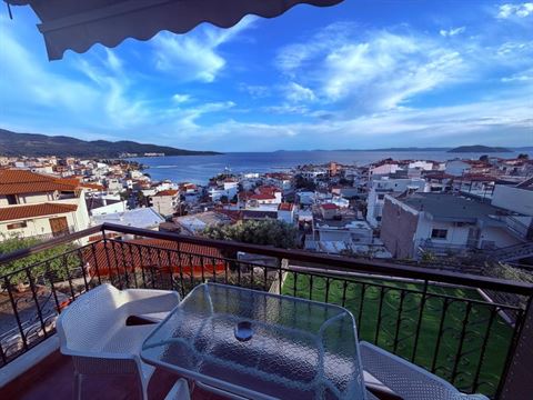 Balcony with sea view